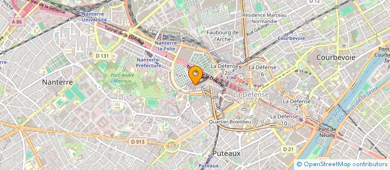 localisation de l'entreprise PG0853 à PUTEAUX