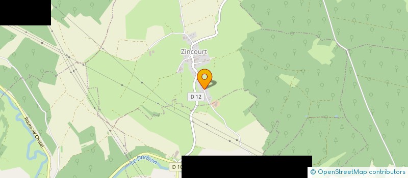 localisation de l'entreprise PG2S  ZINCOURT