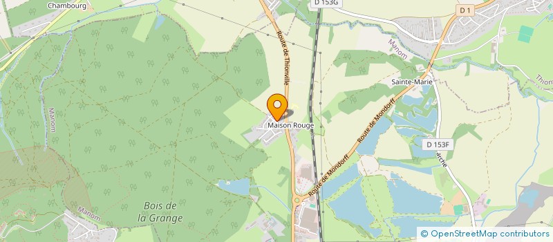 localisation de l'entreprise PG57 HOLDING  MANOM