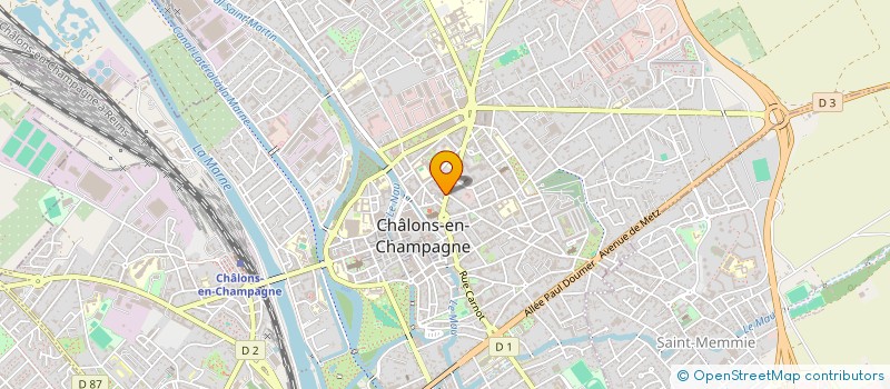 localisation de l'entreprise PGA ASSUREUR CONSEIL  CHALONS-EN-CHAMPAGNE