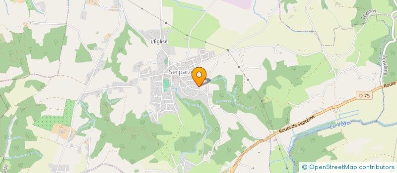 localisation de l'entreprise PGA CONSULTING  SERPAIZE