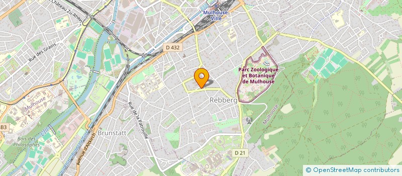 localisation de l'entreprise PGAMO à MULHOUSE