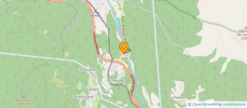 localisation de l'entreprise PGAZ  LES HOUCHES