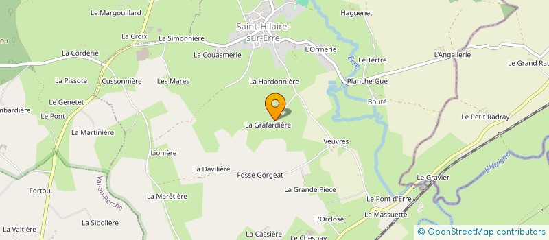 localisation de l'entreprise PGB à SAINT-HILAIRE-SUR-ERRE