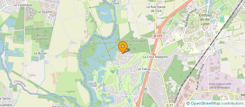 localisation de l'entreprise PGBDL  BRUZ