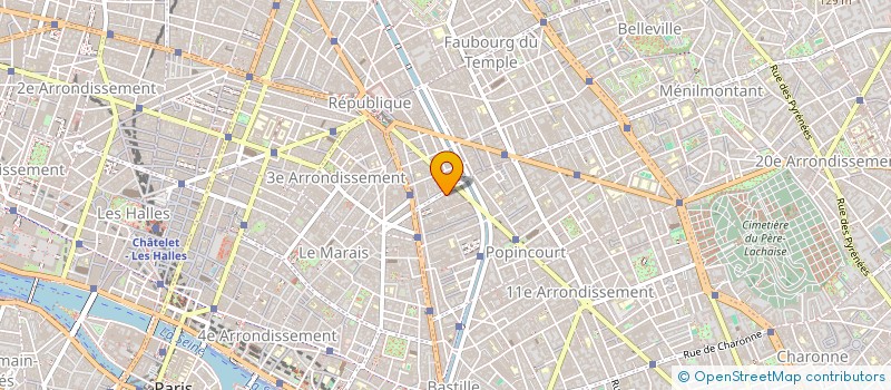 localisation de l'entreprise PGBMEDIA  PARIS