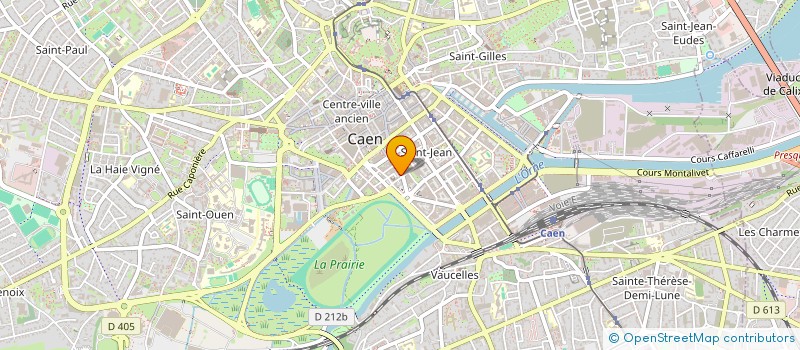 localisation de l'entreprise PGBUSINESS à CAEN