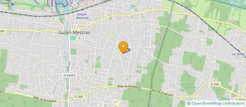 localisation de l'entreprise PGC à GUJAN-MESTRAS