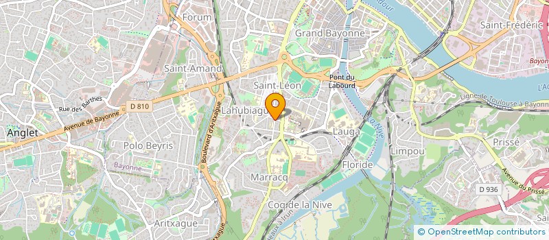 localisation de l'entreprise PGC ANAIAK à BAYONNE