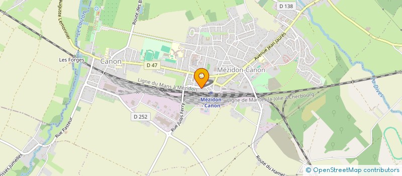 localisation de l'entreprise PGC14  MEZIDON VALLEE D'AUGE