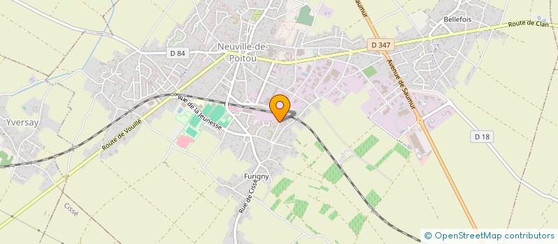 localisation de l'entreprise PGC3D  NEUVILLE-DE-POITOU