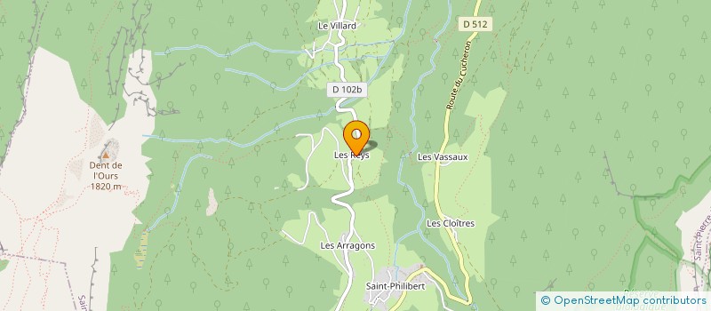 localisation de l'entreprise PGCM  SAINT-PIERRE-D'ENTREMONT