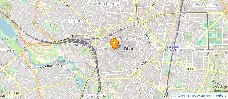 localisation de l'entreprise PGCOM à DIJON