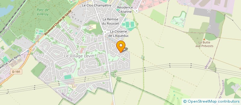 localisation de l'entreprise PGCONSEIL  MENNECY