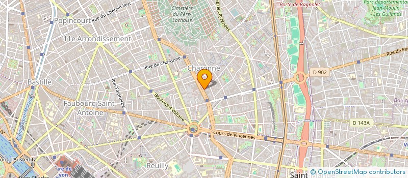 localisation de l'entreprise PGCS  PARIS