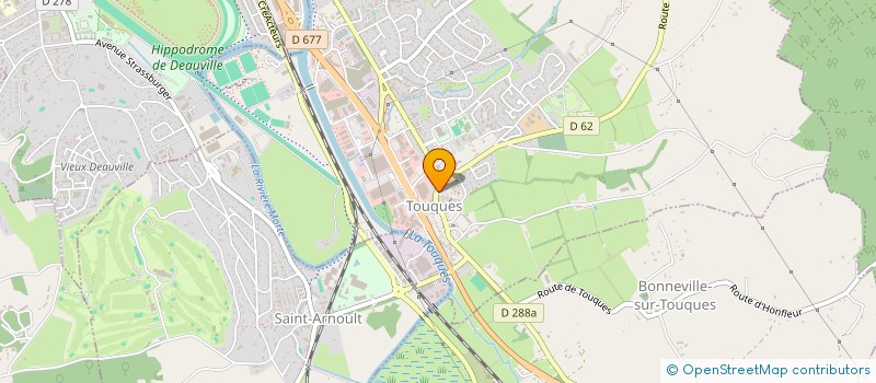 localisation de l'entreprise PGD à TOUQUES