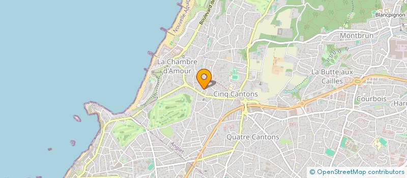 localisation de l'entreprise PGDM INVEST  ANGLET