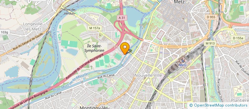 localisation de l'entreprise PGE  LONGEVILLE-LES-METZ