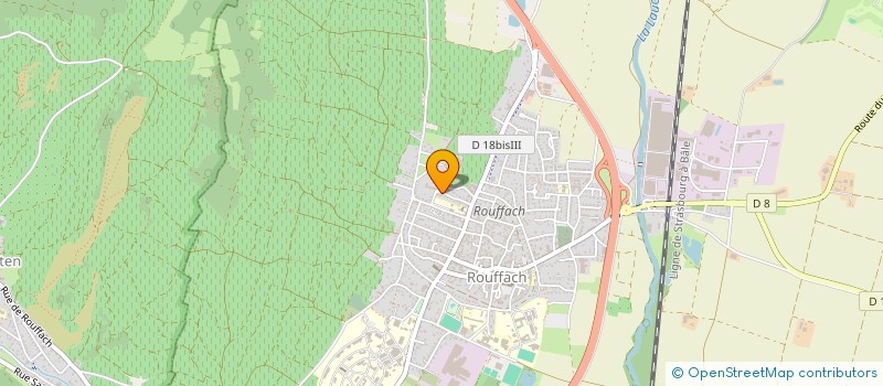 localisation de l'entreprise PGE CONSEILS  ROUFFACH