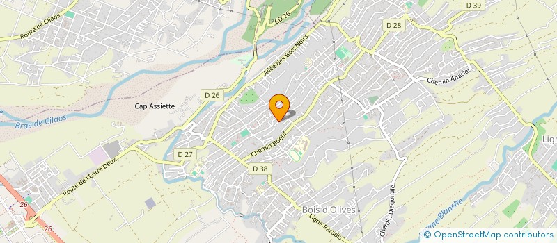 localisation de l'entreprise PGE INGENIERIE OCEAN INDIEN  SAINT-PIERRE