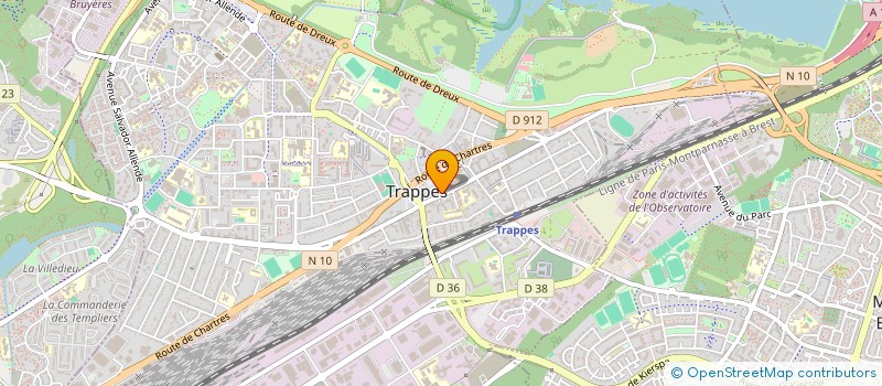 localisation de l'entreprise PGEC  TRAPPES