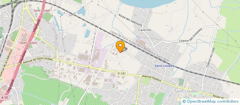 localisation de l'entreprise PGEM SCI  SAINT-LOUBES