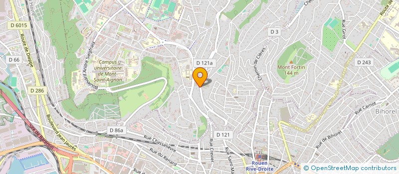 localisation de l'entreprise PGI FORMATION à MONT-SAINT-AIGNAN