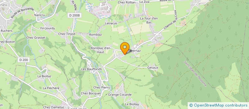localisation de l'entreprise PGI LOCATION ET SERVICE à SAINT-JEAN-DE-THOLOME