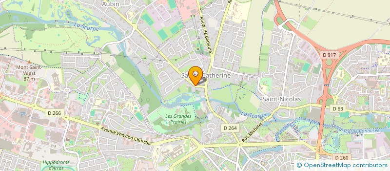 localisation de l'entreprise PGJJ  SAINTE-CATHERINE