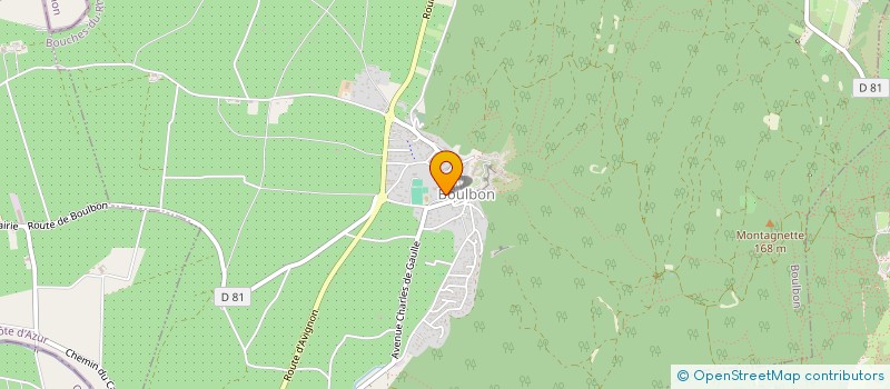 localisation de l'entreprise PGL  BOULBON