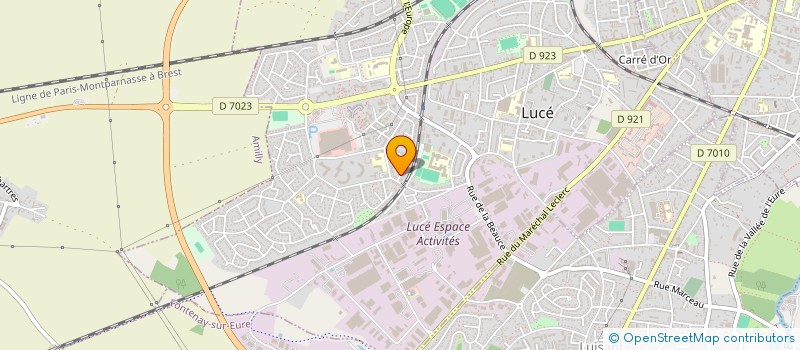 localisation de l'entreprise PGL CONSEILS à LUCE