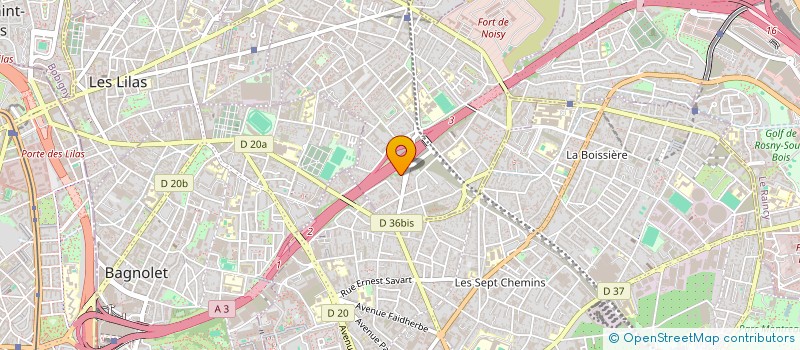 localisation de l'entreprise PGM à ROMAINVILLE