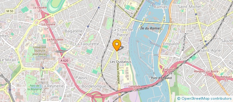 localisation de l'entreprise PGM à TOULOUSE