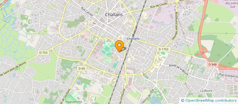 localisation de l'entreprise PGM DIAG à CHALLANS