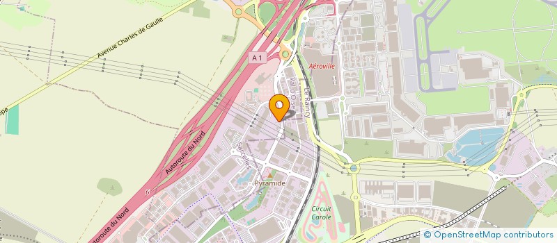 localisation de l'entreprise PGM IMMOBILIER  ROISSY-EN-FRANCE