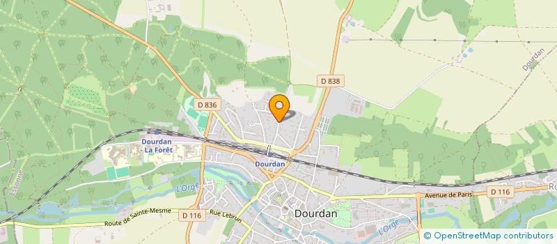 localisation de l'entreprise PGM INVEST à DOURDAN