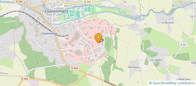 localisation de l'entreprise PGM MARIAGE à COULOMMIERS