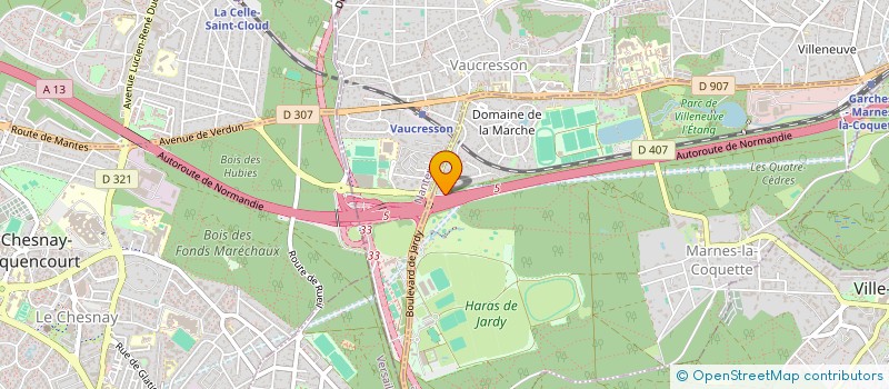 localisation de l'entreprise PGM2 à MARNES-LA-COQUETTE