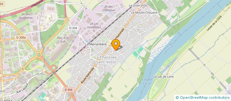 localisation de l'entreprise PGMCD à LA CHAUSSEE-SAINT-VICTOR