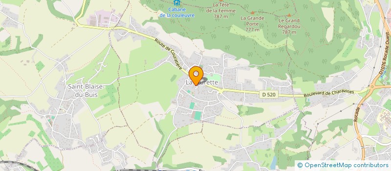 localisation de l'entreprise PGMS  LA MURETTE