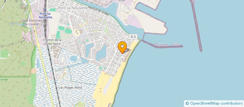 localisation de l'entreprise PGN  PORT-LA-NOUVELLE