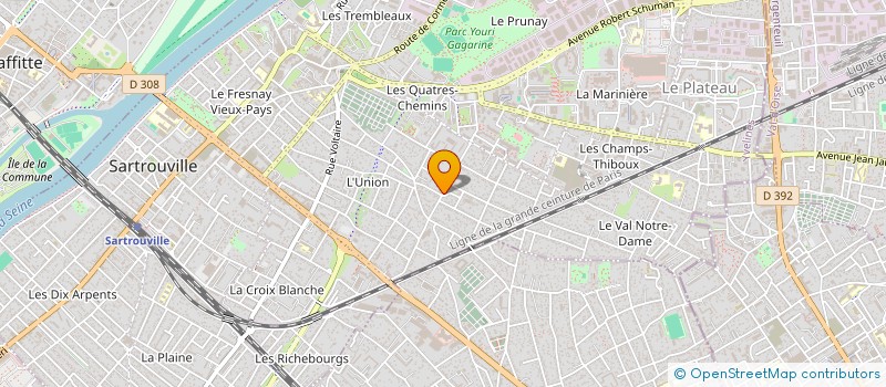 localisation de l'entreprise PGN INVESTMENT  SARTROUVILLE