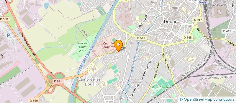 localisation de l'entreprise PGP à LAMBRES-LEZ-DOUAI