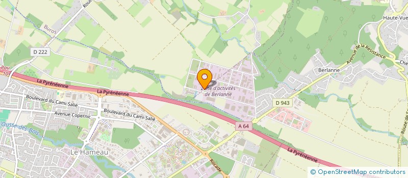 localisation de l'entreprise PGP  MORLAAS