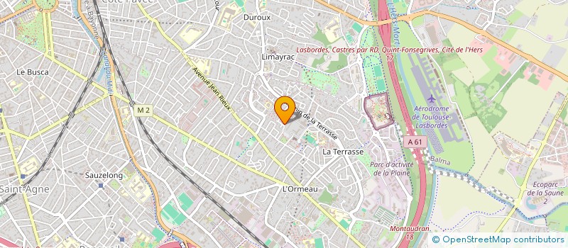 localisation de l'entreprise PGP  TOULOUSE