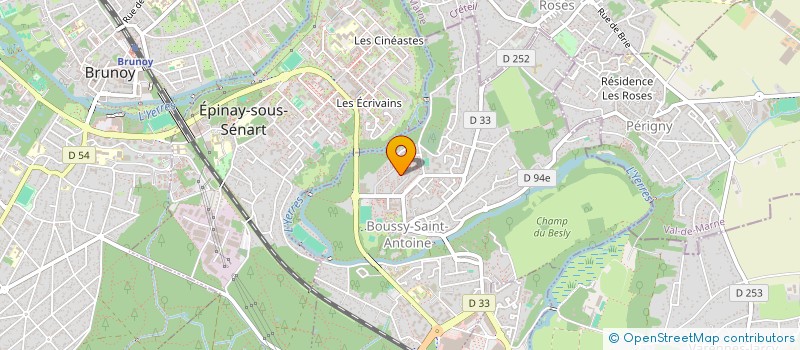 localisation de l'entreprise PGP FORMATIONS ET CONSEILS  BOUSSY-SAINT-ANTOINE