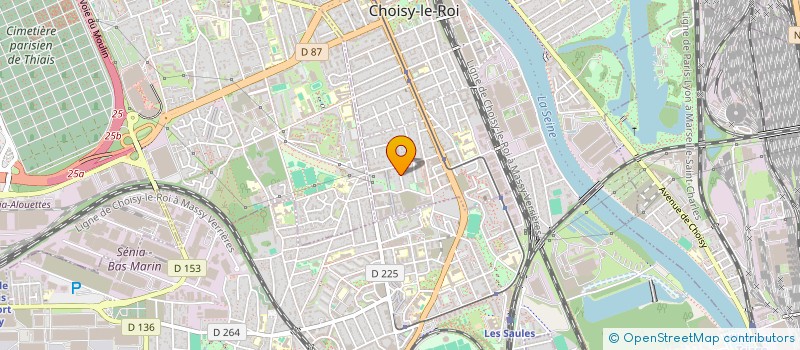 localisation de l'entreprise PGPATSI à CHOISY-LE-ROI