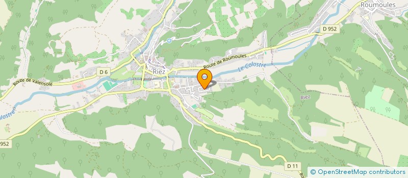 localisation de l'entreprise PGPROD  RIEZ