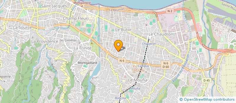 localisation de l'entreprise PGR HABITAT  SAINT-DENIS