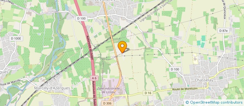 localisation de l'entreprise PGR SOLUTION  LES CHERES